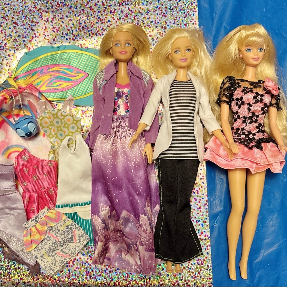 Barbie and clothes bundle